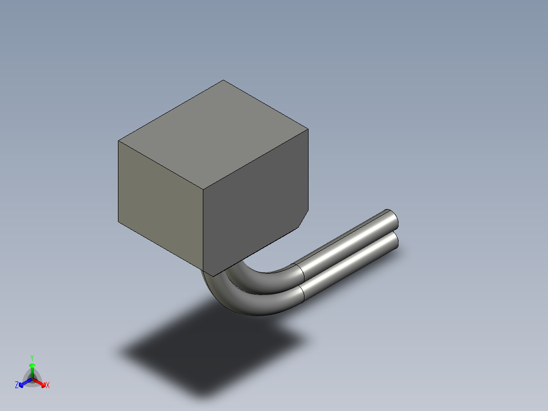 基恩士GT-71(P)_connector_kc图纸模型正等轴测图