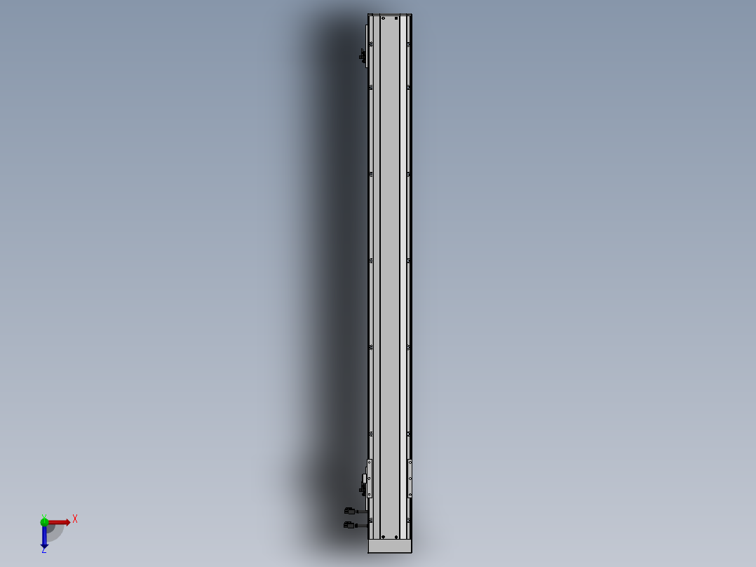 精密模组MY120-T10-1000L-BM-P10B-C4-C俯视图