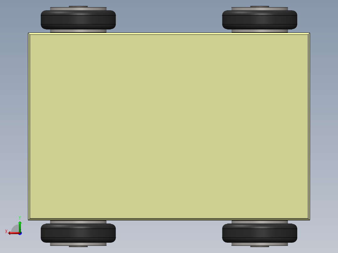 喷雾机器人后视图