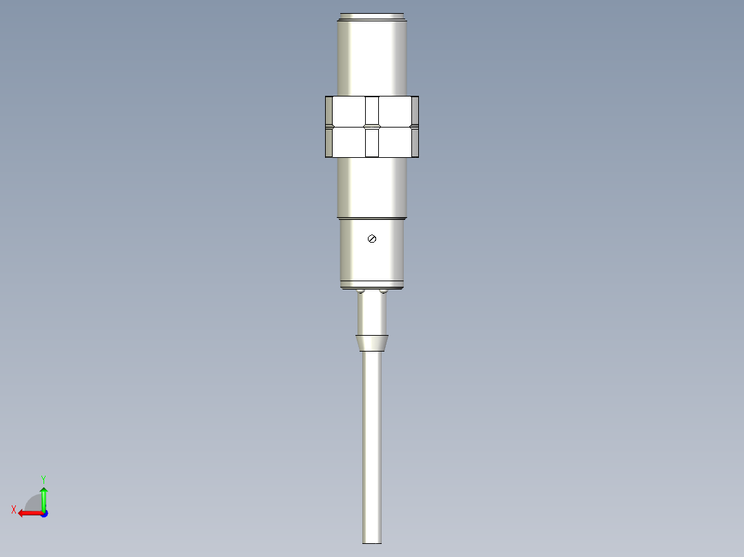 接近传感器CSW18-E_3D后视图