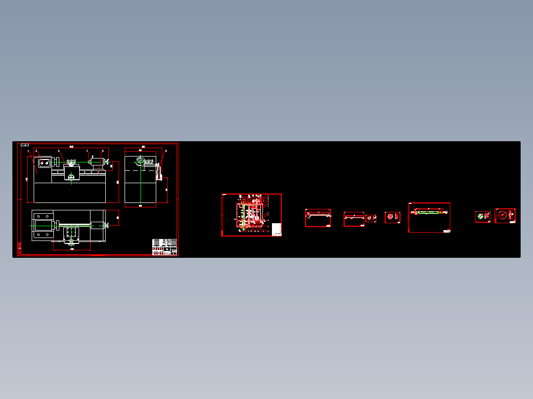Q463-车床多级齿轮主传动系统设计