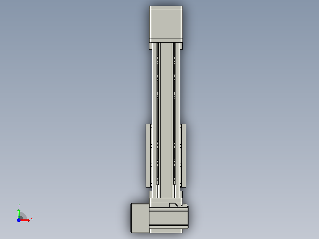 欧规系列-GB8-L96-S200-BLD-P40-MS3前视图