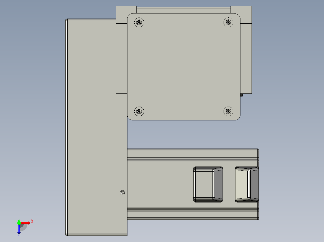 欧规系列-GB8-L96-S200-BLD-P40-MS3俯视图