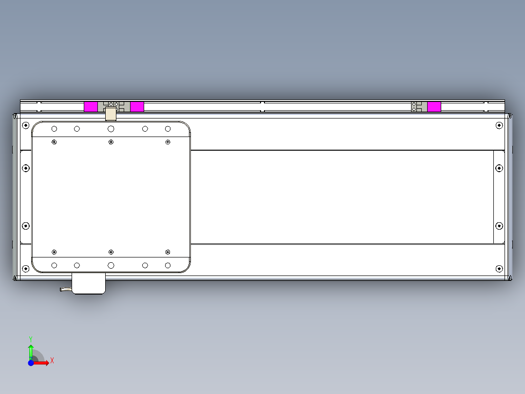 威洛博LC系列3d模型模组LC22H2Y-S400前视图