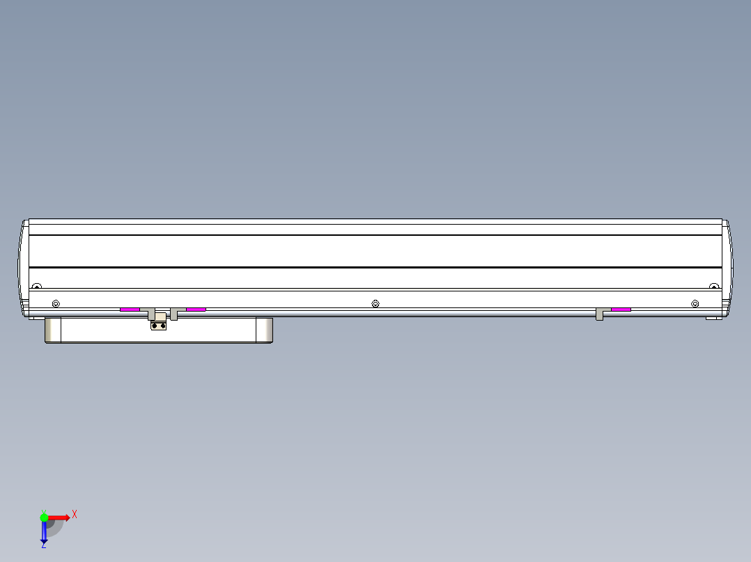 威洛博LC系列3d模型模组LC22H2Y-S400俯视图