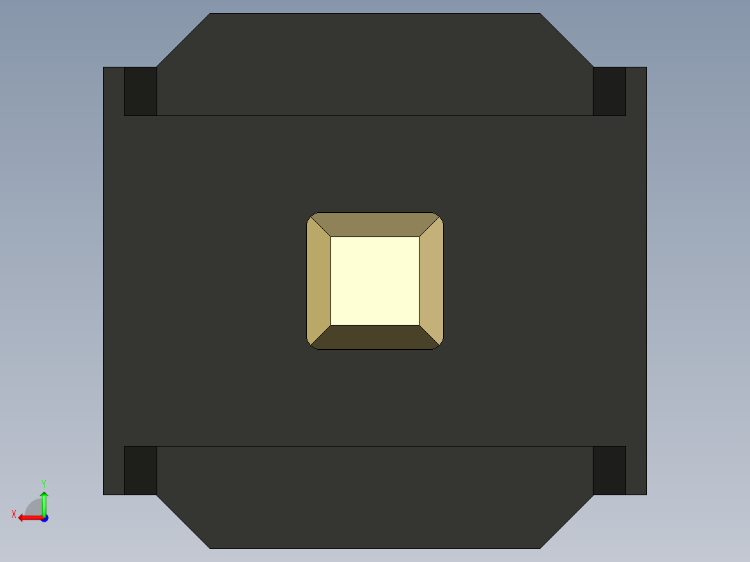彩色公头100mil（2.54mm）系列-DS1021_black_1x01p_100mil_Type1_rev1.0后视图