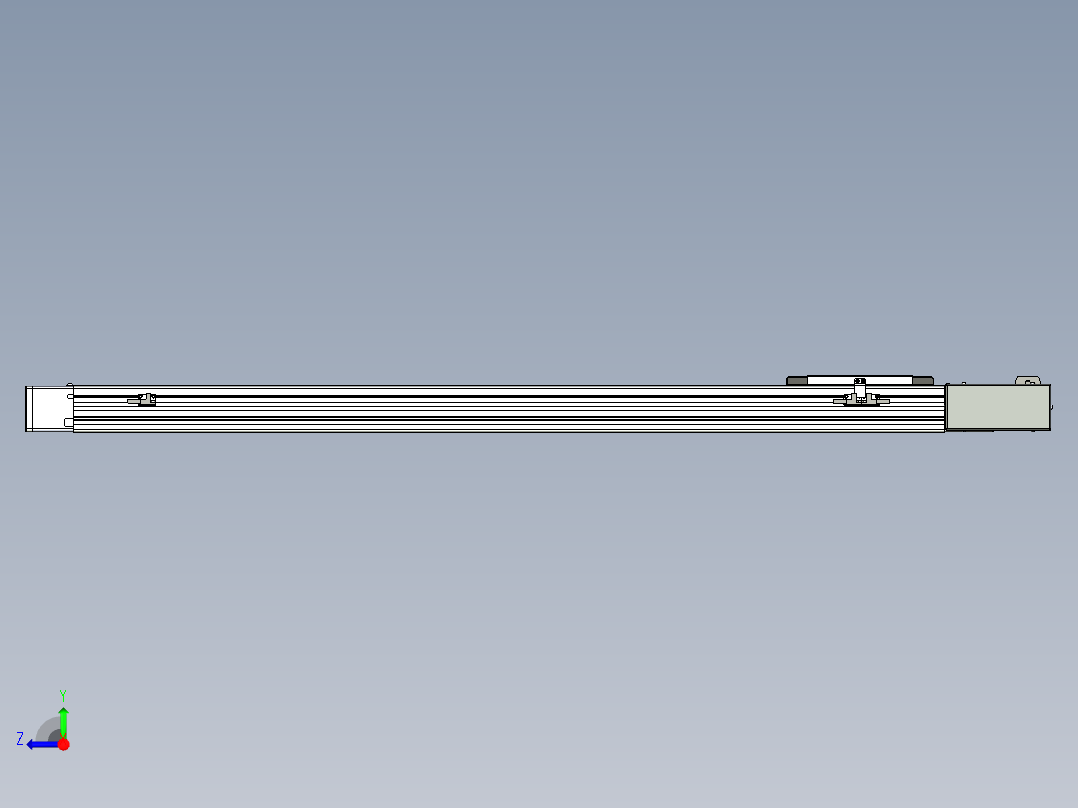 同步带滑台-欧规BC6H-L60-S1000-R-ZP40-D3右视图