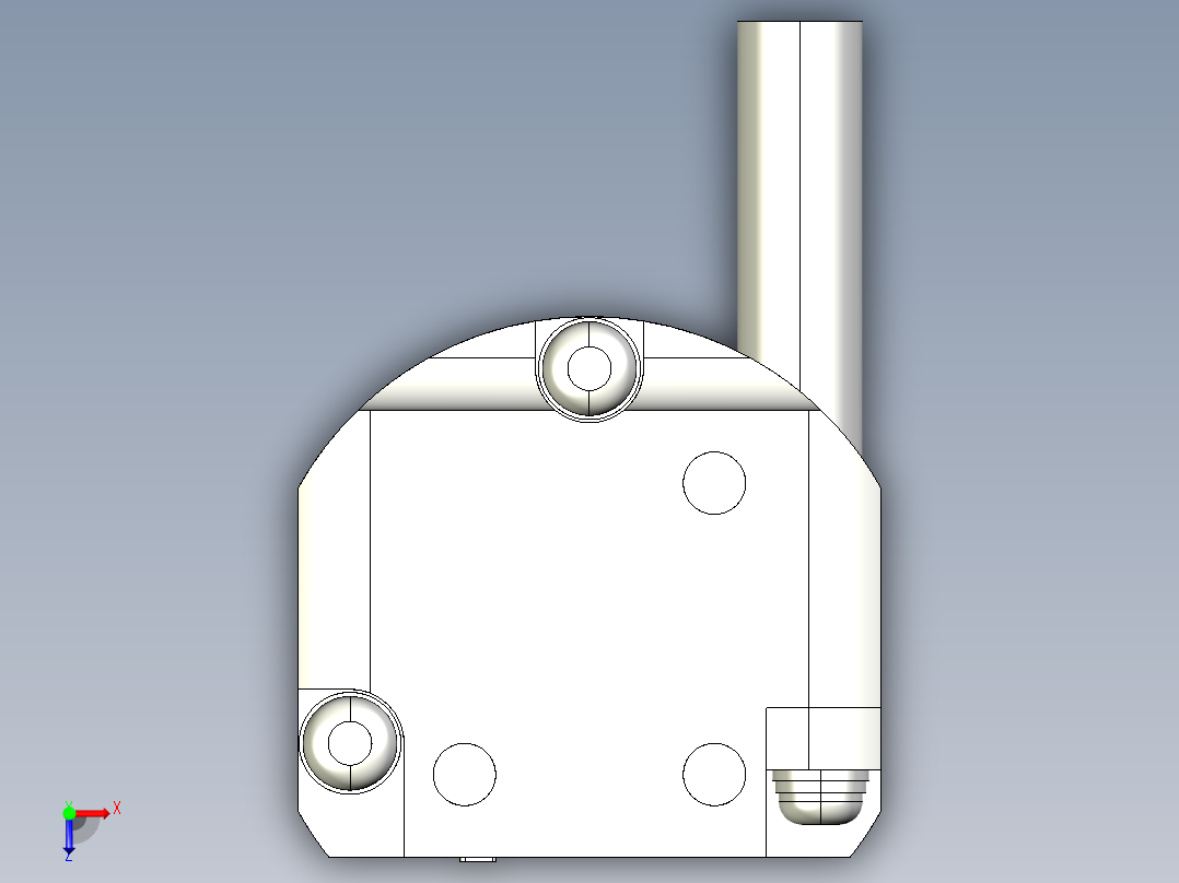 基恩士SL-V104H(S)_T_kc图纸模型俯视图