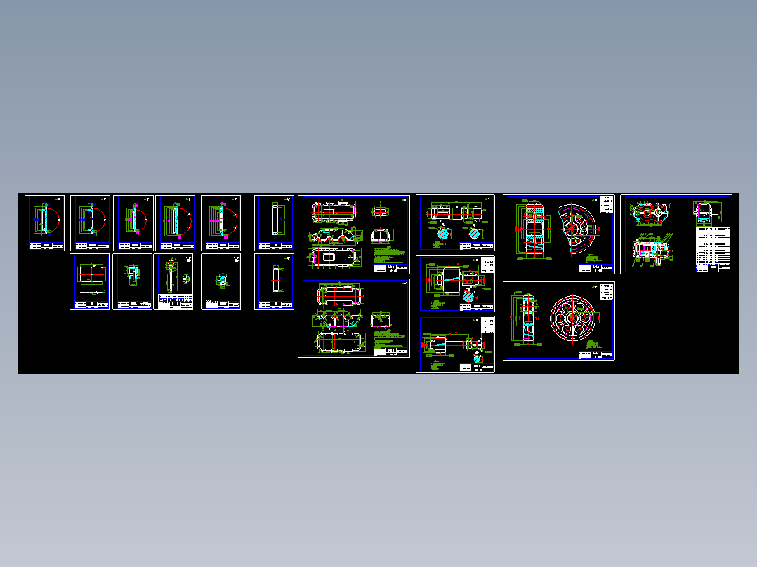 一种减速机的CAD图纸