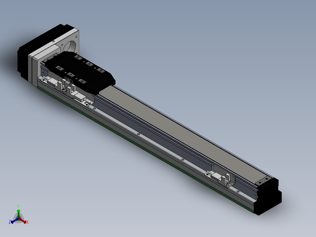 电动滑台模组SDH50右连模组（配台达电机） 