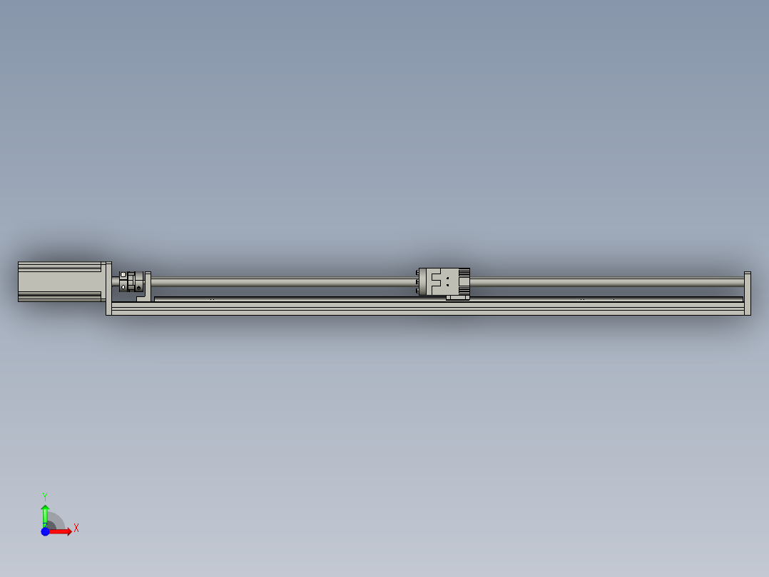 模组FSK40-L10C7-BC-T40（800行程）前视图