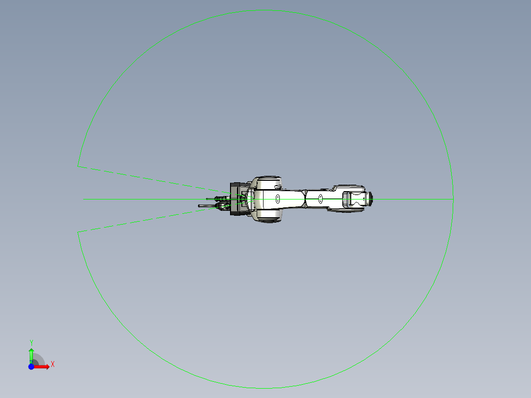 KR-10-R1100-2-3D数模图前视图