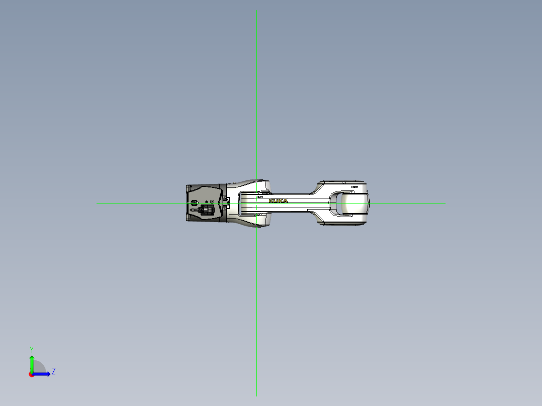 KR-10-R1100-2-3D数模图左视图