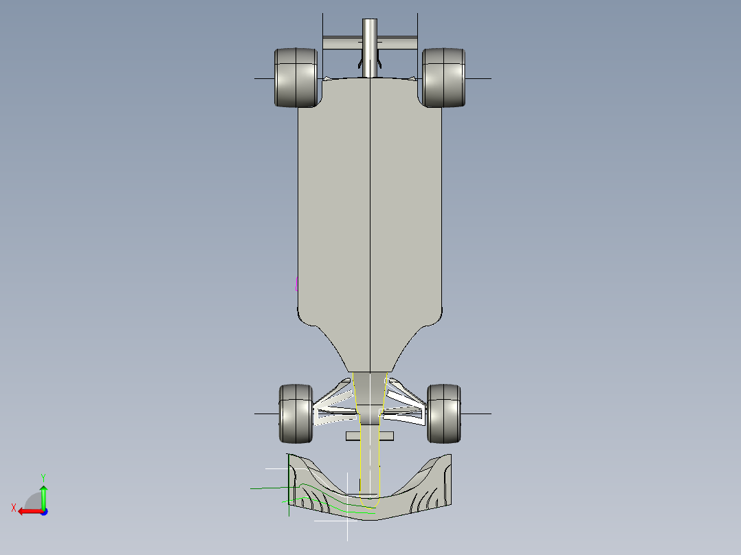 赛车 (19)后视图