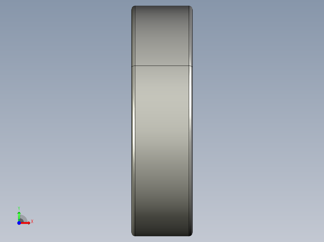 深沟球轴承6404前视图