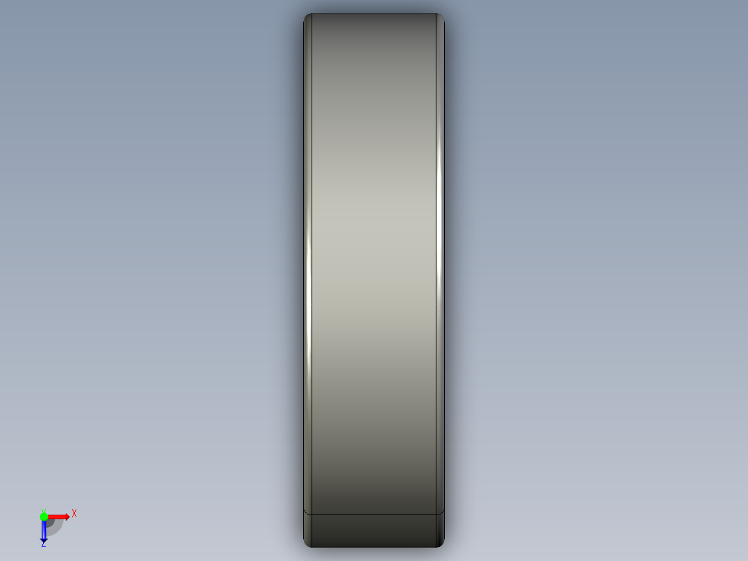 深沟球轴承6404俯视图