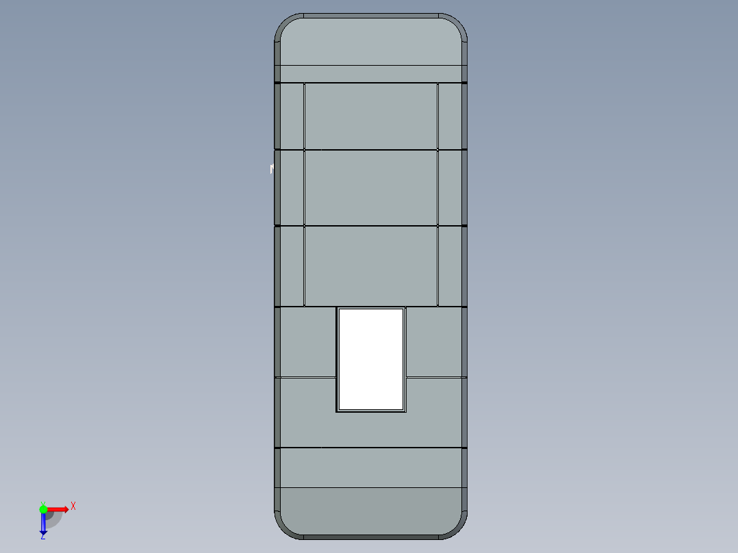 9米民宿太空舱三维模型俯视图