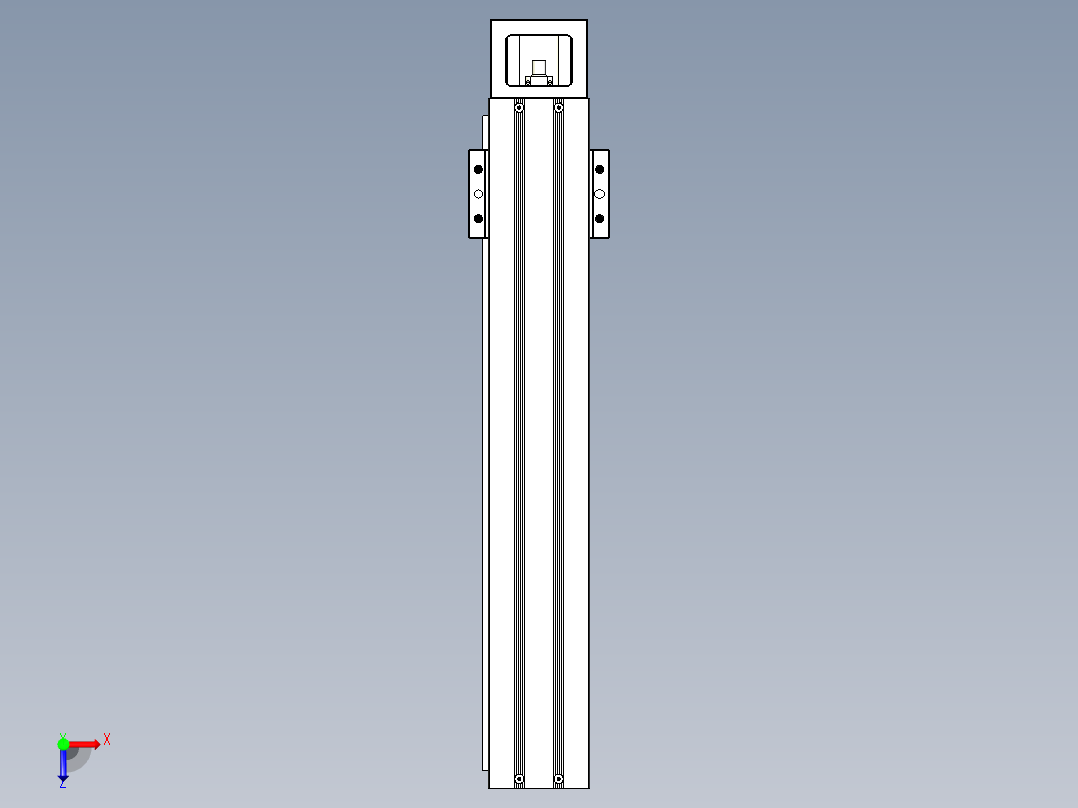 钢基模组-TPA-KNR-6005C-400A1-M-F0S0俯视图