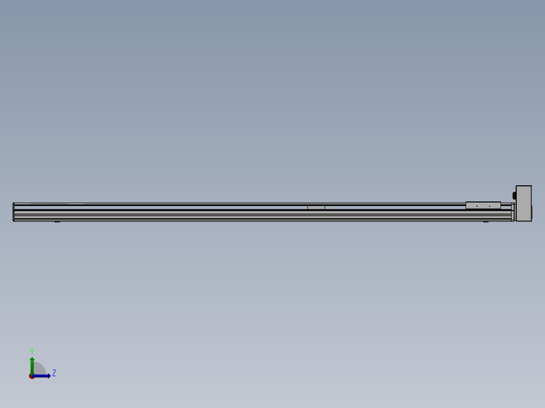 精密模组MT140-L110-1700-LU-M40-C4左视图