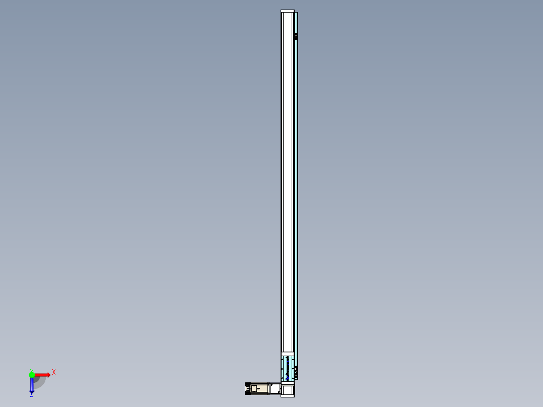 欧规系列-LB6A-L130-S1600-BR-ZP40-C3俯视图