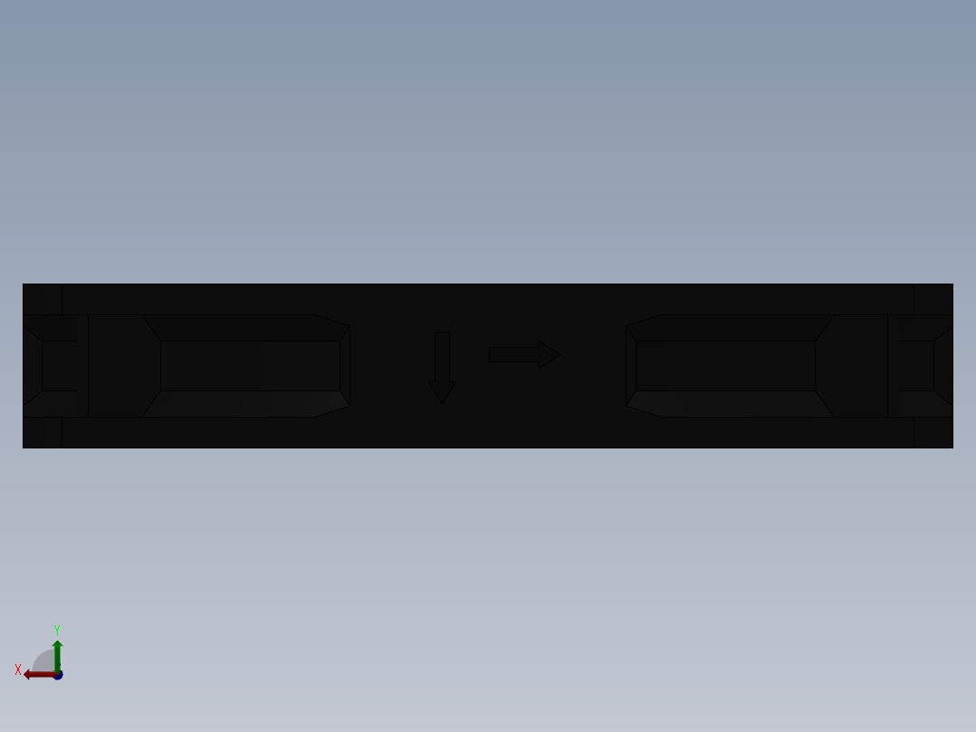 180mm电脑风扇后视图