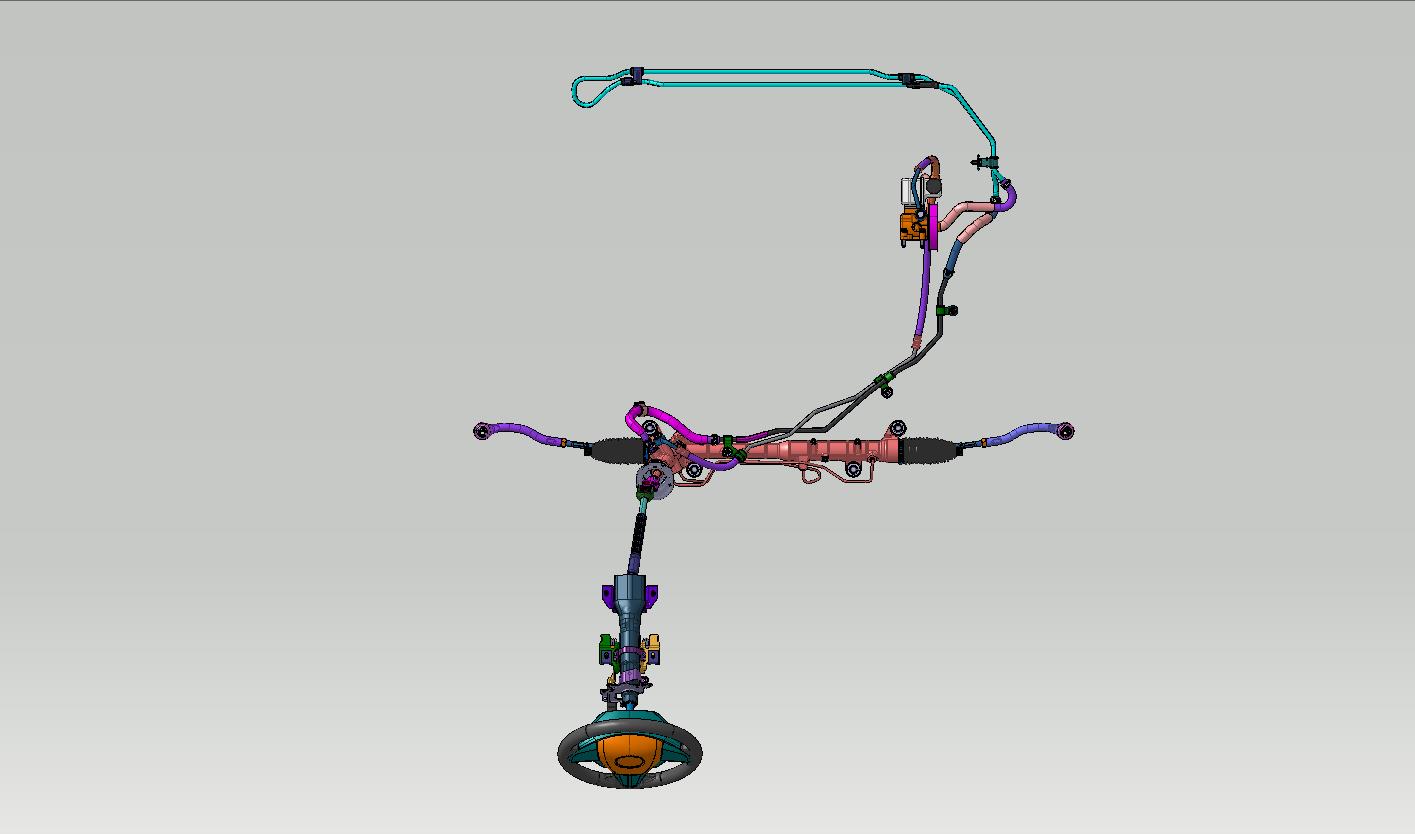 机械式液压助力转向系统HPS设计
