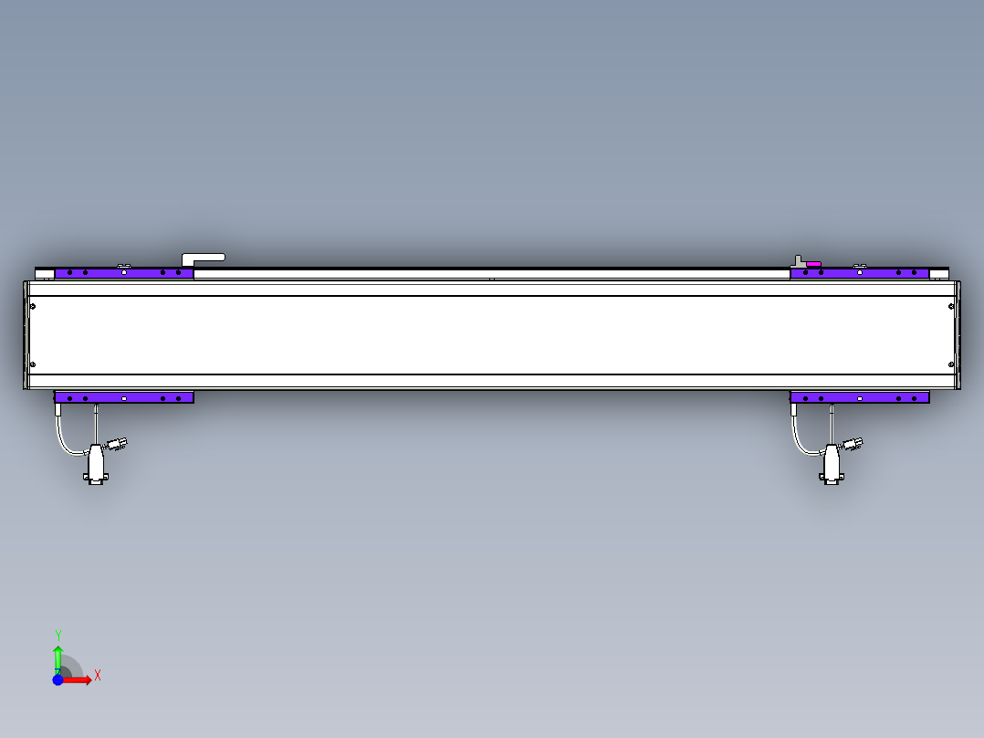 威洛博VL系列3d模型模组2VL14S2Y-S750前视图
