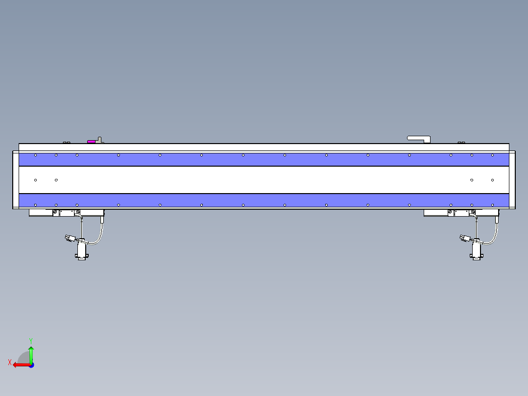 威洛博VL系列3d模型模组2VL14S2Y-S750后视图