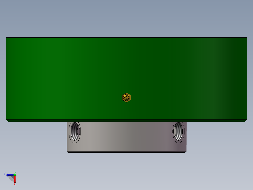 UCFB 带座轴承-SW20俯视图