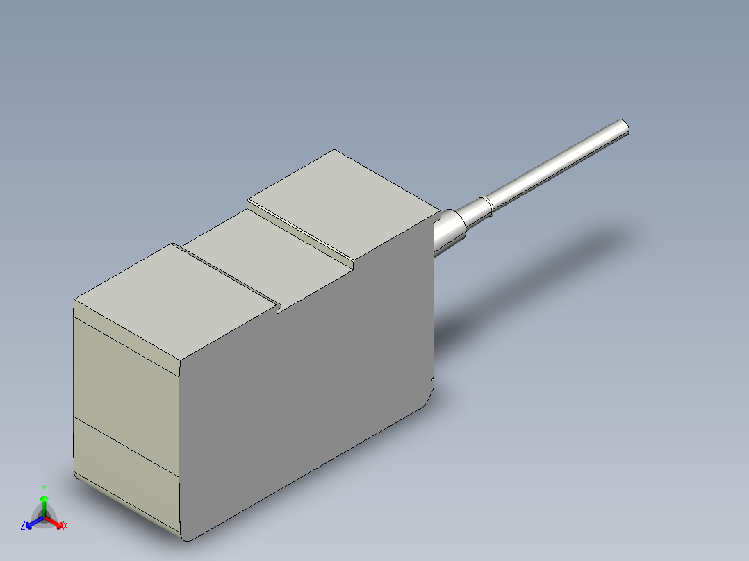 基恩士SJ-M400_kc图纸模型正等轴测图