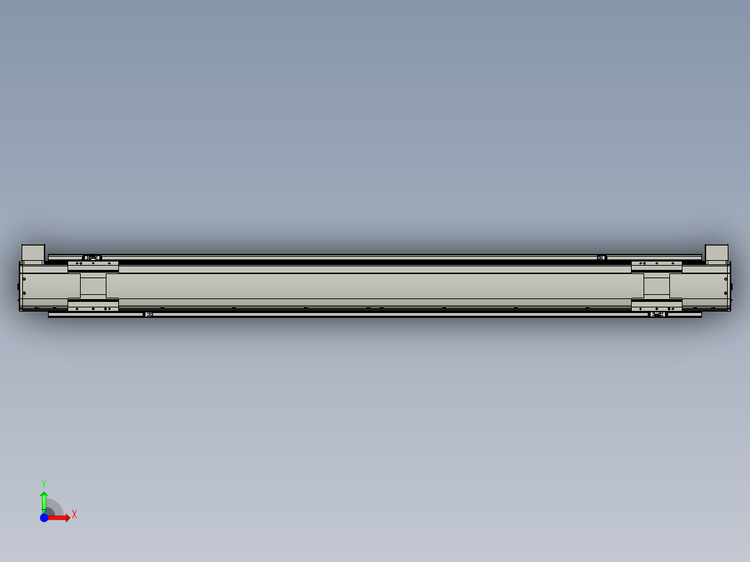 威洛博双电机滑台-VBF14S2-L50-S1400-BD-P40-C6前视图