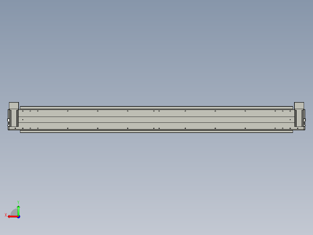 威洛博双电机滑台-VBF14S2-L50-S1400-BD-P40-C6后视图