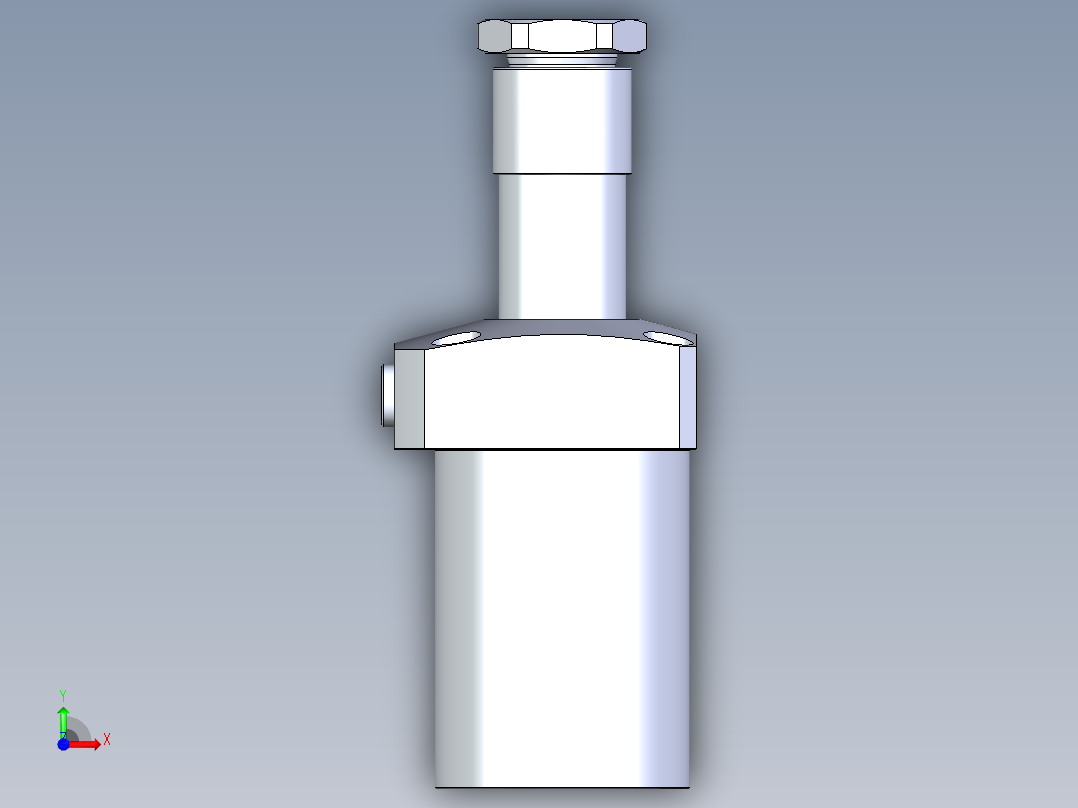 KOSMEKLHA0900-CL-Q35多系列多零件图纸模型前视图