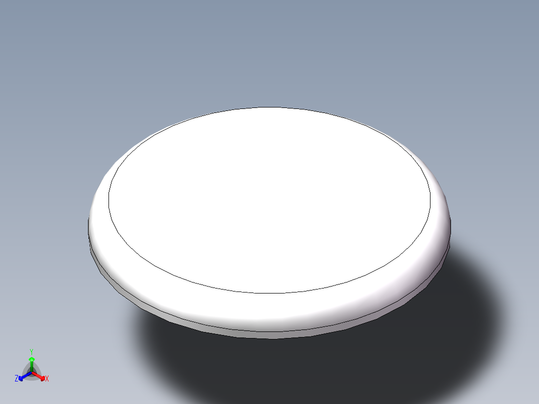 THB碟形封头DN1000正等轴测图