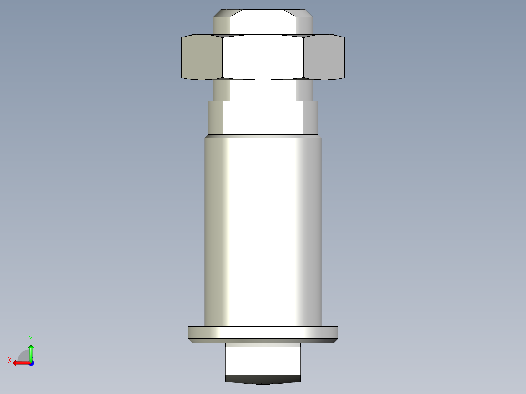 管道手动球阀-水管开关阀-手动阀门395_05_E_1_bolt后视图