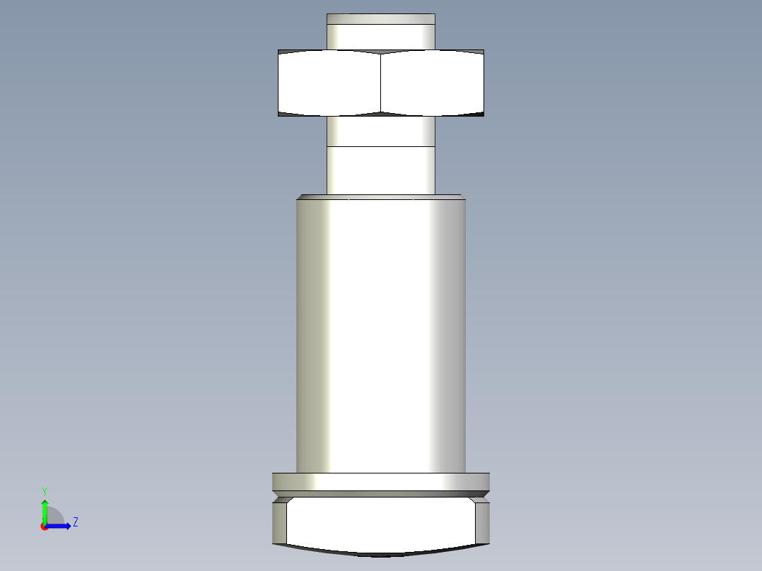 管道手动球阀-水管开关阀-手动阀门395_05_E_1_bolt左视图