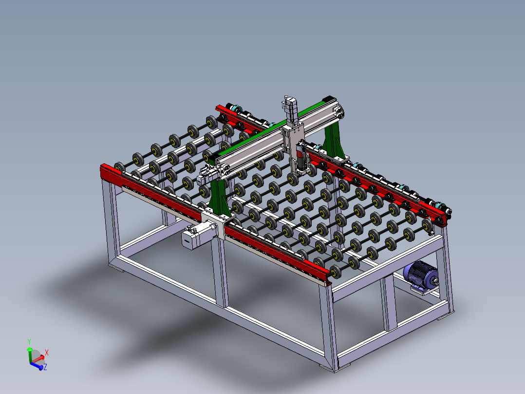 马赛克玻璃切割机三维模型设计