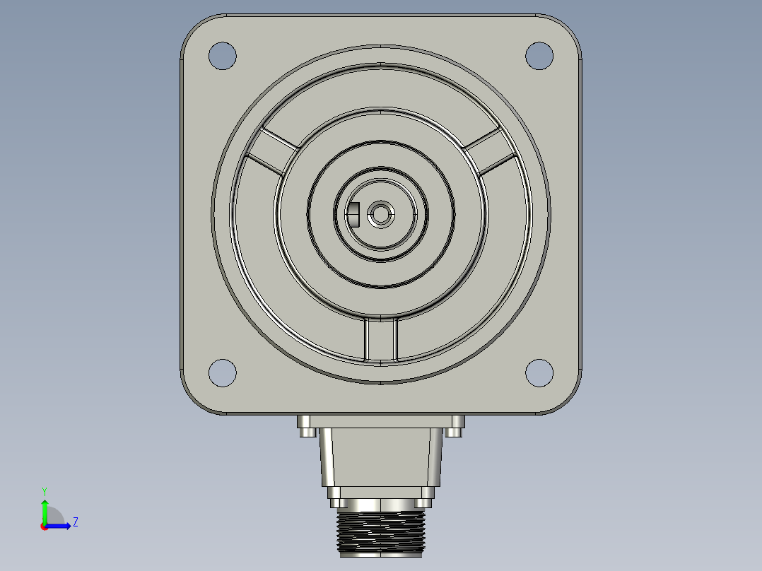 电机MS6G-130TL15EZ2-22P3左视图