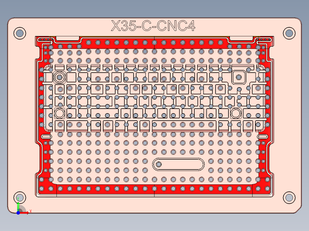 X35-C-CNC4-gudingban前视图