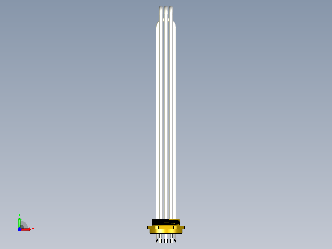 2英寸电阻(10-15千瓦)前视图