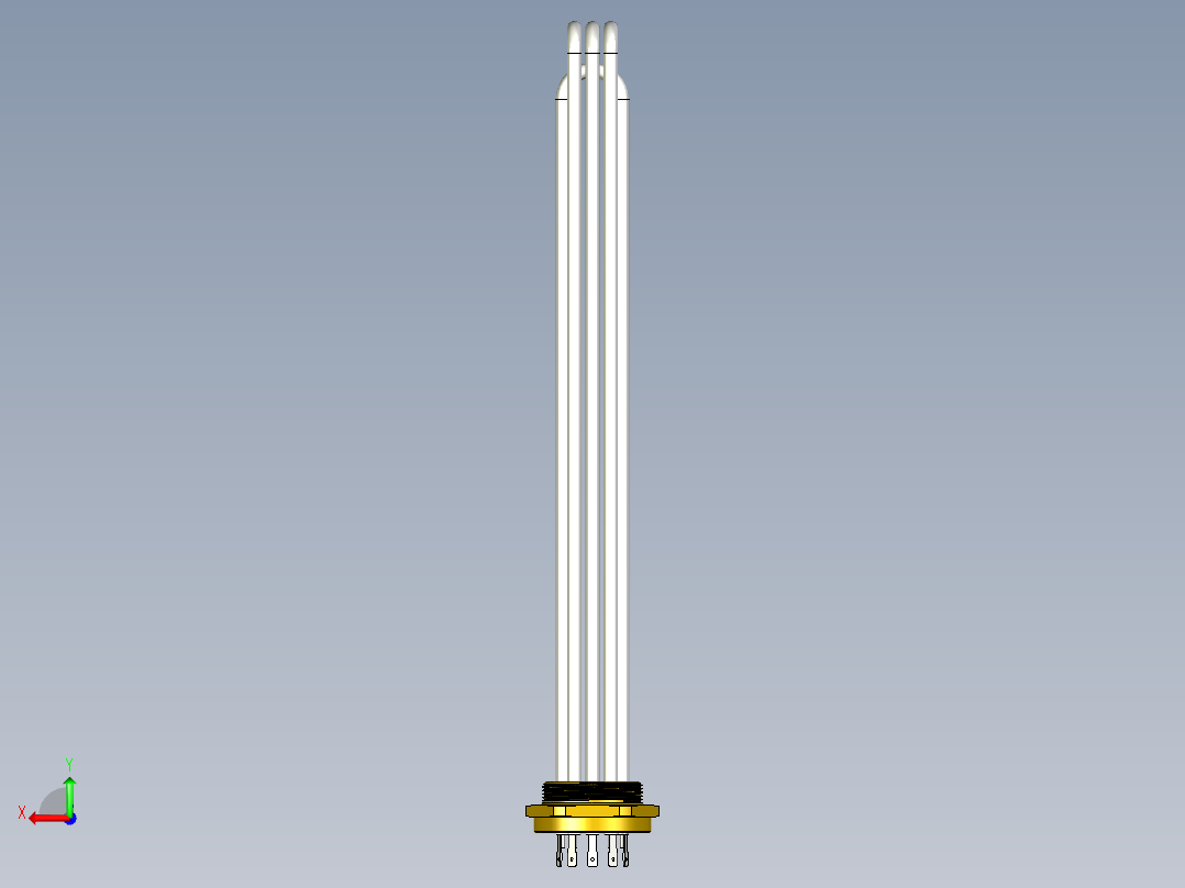 2英寸电阻(10-15千瓦)后视图