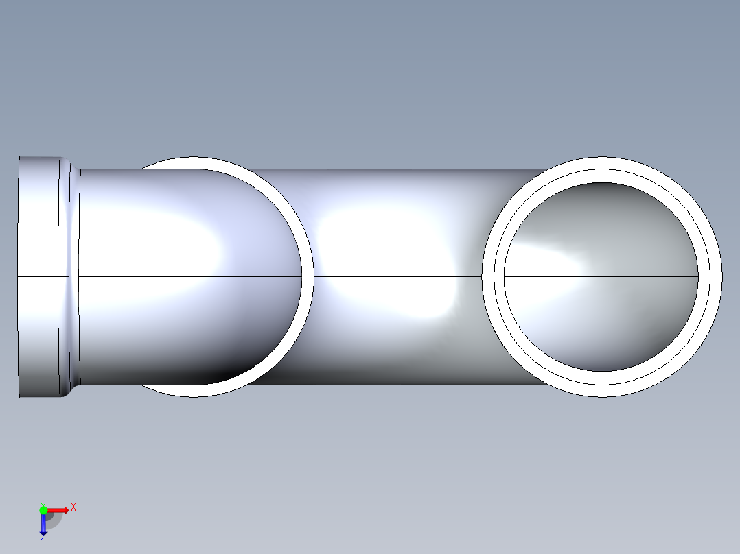 船舶管路系统S26_SeaDrainPLUS_TrapCleanout-SxS_37E171904_4in Sea Drain Plus - P-TrapCleanout-SxS俯视图