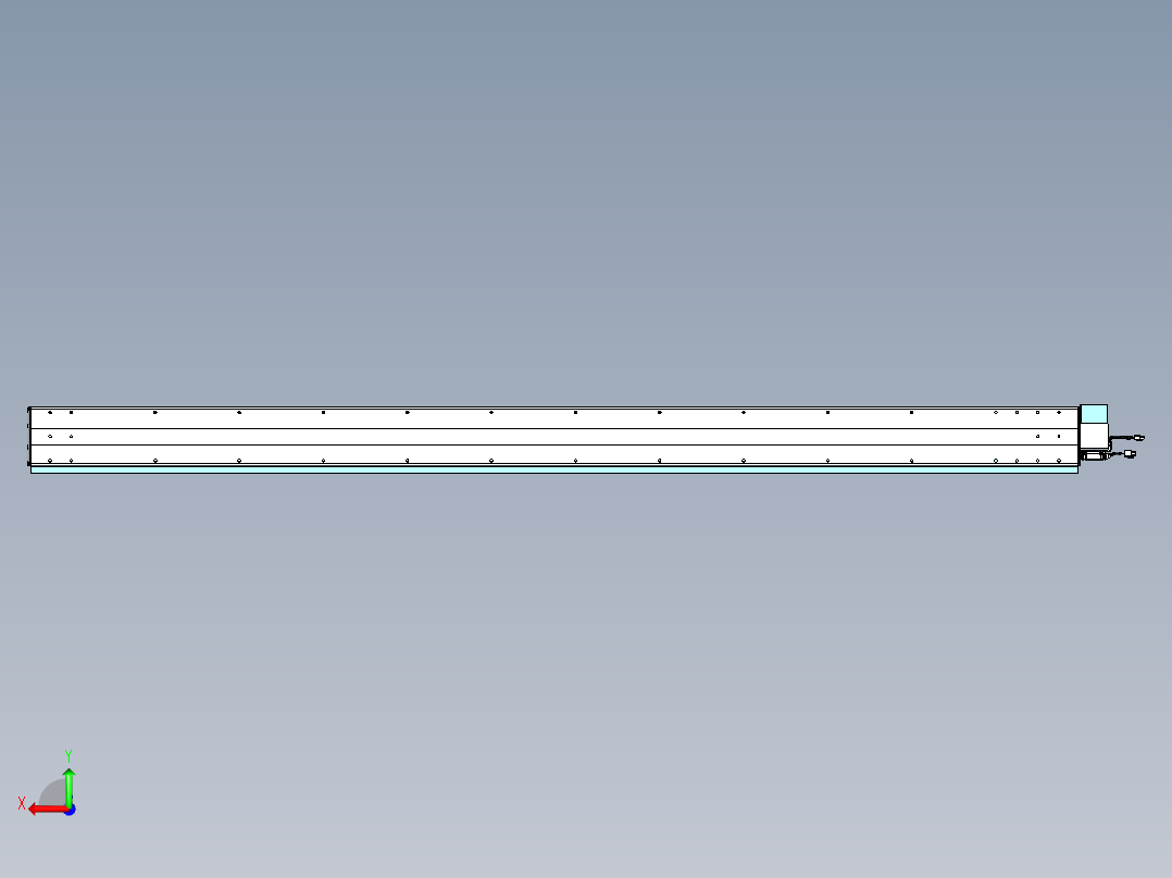 威洛博VBF同步带传动一般环境VBF14-L45-S2200-BRU-ZP40-C3后视图