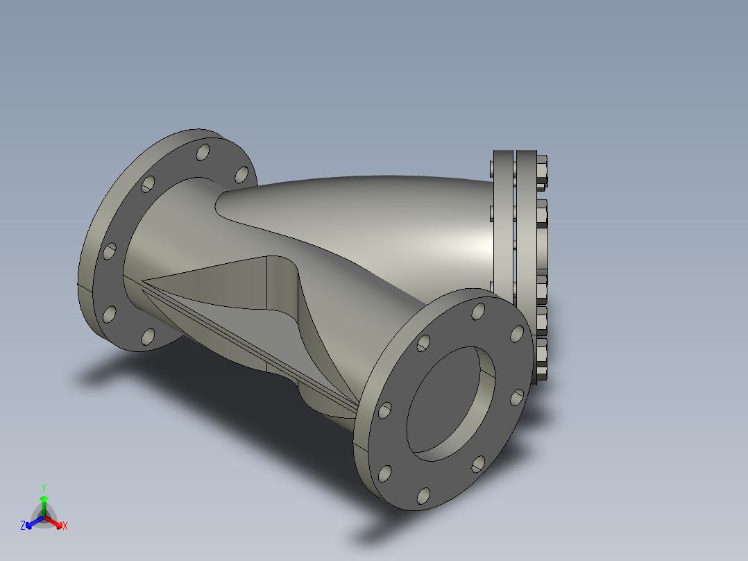 过滤器正等轴测图