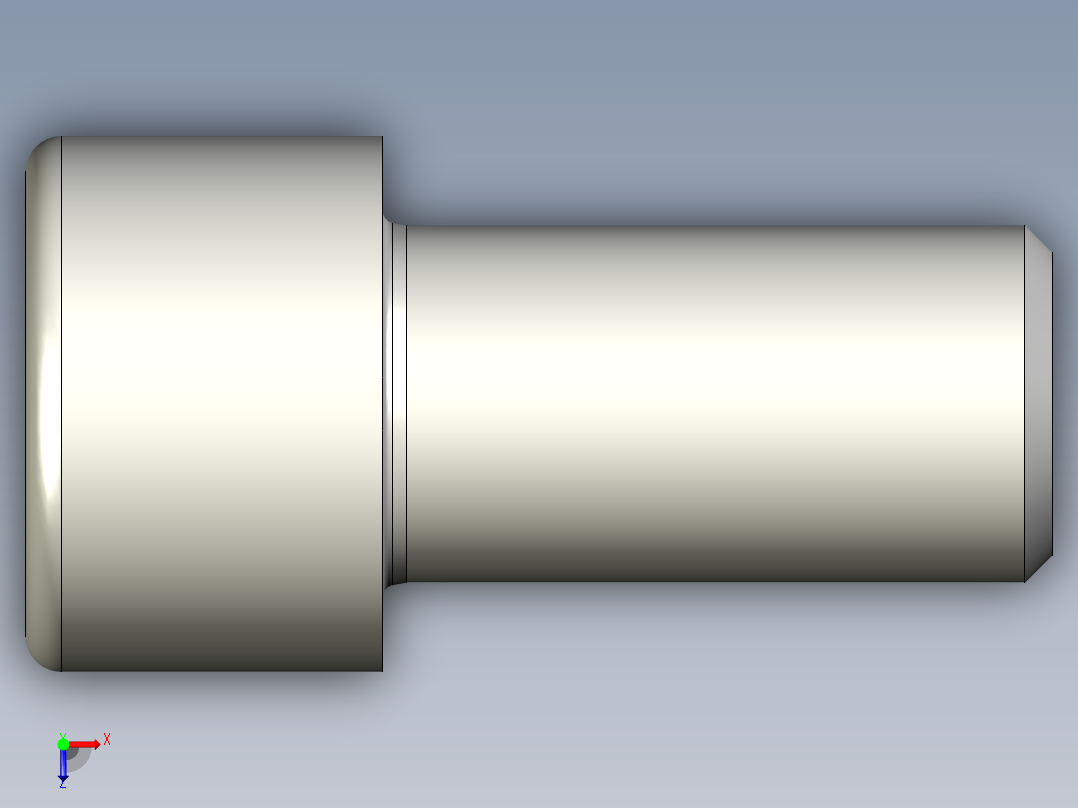 螺钉-DIN_912-M16x30.stp俯视图