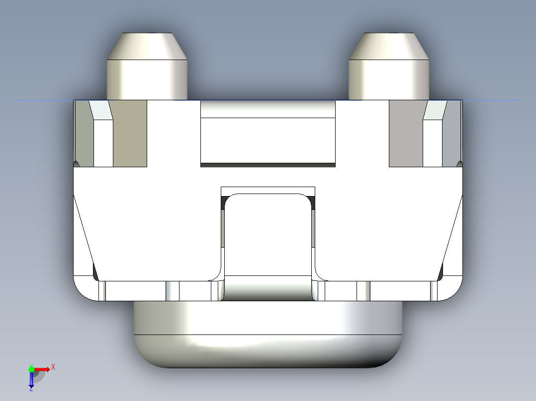 开关继电器保护 SM-PTS820J20KP俯视图