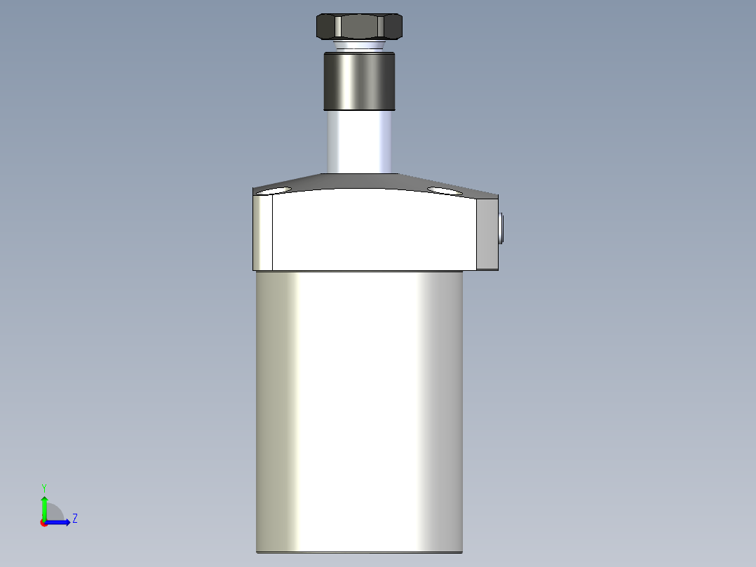 KOSMEKWHE2500-2GR多系列多零件图纸模型左视图