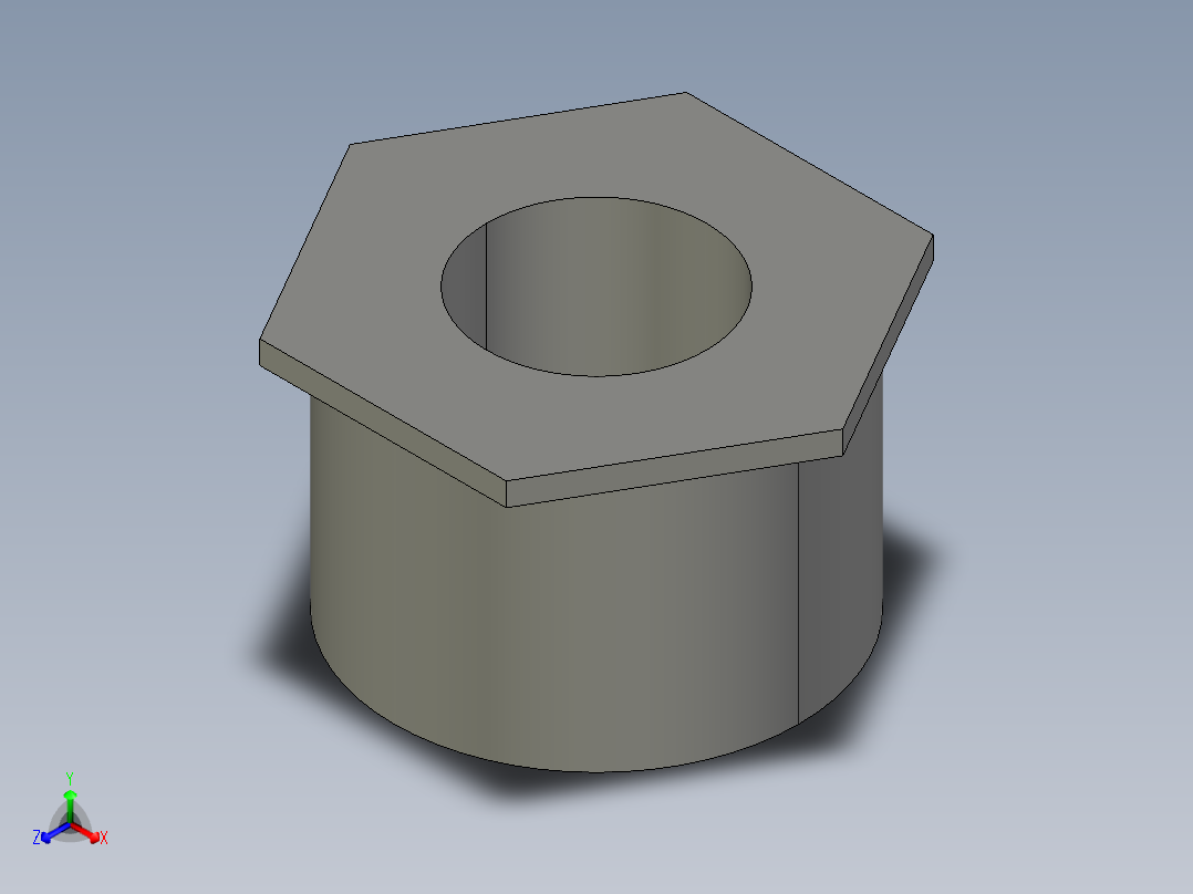 船舶管路系统SeaCor_ReducerBushing_SxSPIG_37J137337_3in x 1.5in