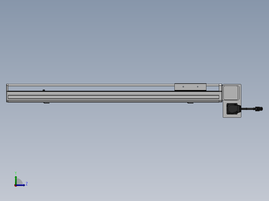 精密模组MT100-L78-500-RD-M10-C4左视图