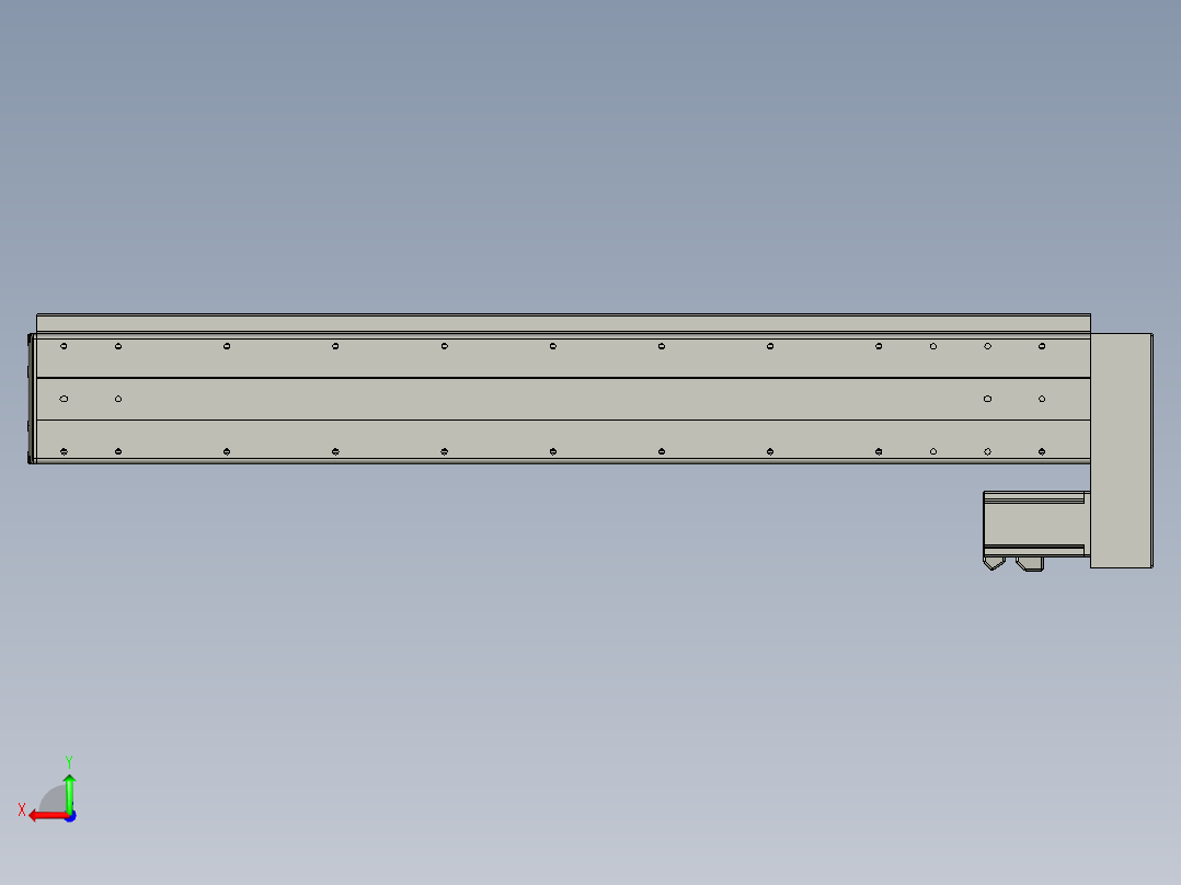威洛博VF12-S750-BL后视图